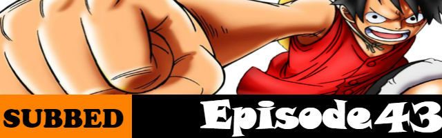 One Piece Episode 43 English Subbed