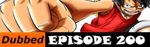 One Piece Episode 200 English Dubbed