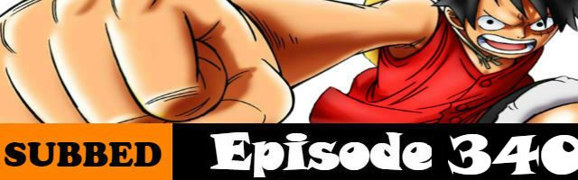 One Piece Episode 340 English Subbed
