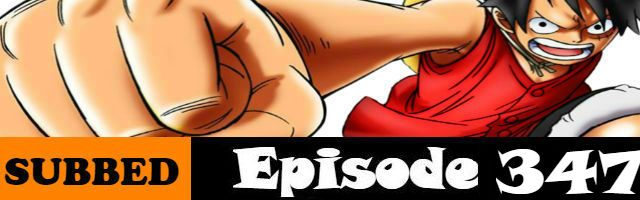 One Piece Episode 347 English Subbed