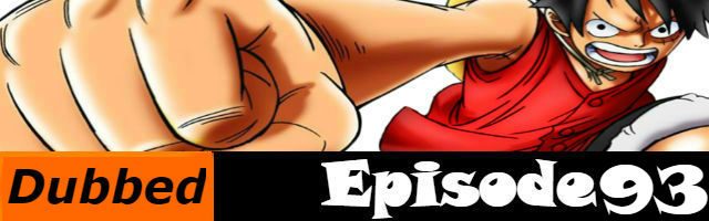One Piece Episode 93 English Dubbed